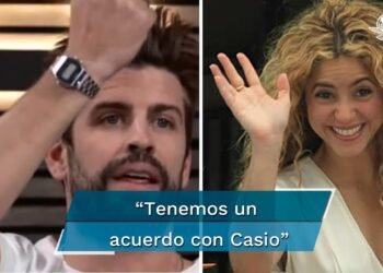 Piqué contraataca a Shakira; anuncia a Casio como nuevo patrocinador