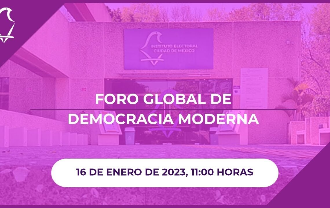 Foro Global de Democracia Directa Moderna 2023. La cultura cívica para la resiliencia democrática.