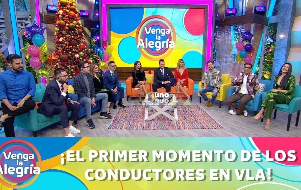 Primer momento de cada conductor en el foro. | Programa 02 de enero 2023 PARTE 1 | Venga La Alegría