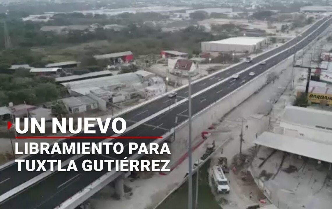 Inauguran doble paso a desnivel en Tuxtla Gutiérrez, Chiapas Inauguran doble paso a desnivel en Tuxtla Gutiérrez, Chiapas