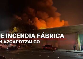 #ENVIVO | Se incendia fábrica en Norte 45, alcaldía Azcapotzalco