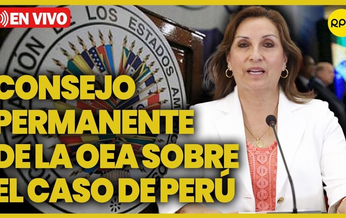OEA: Declaración sobre acontecimientos recientes en Perú | EN VIVO