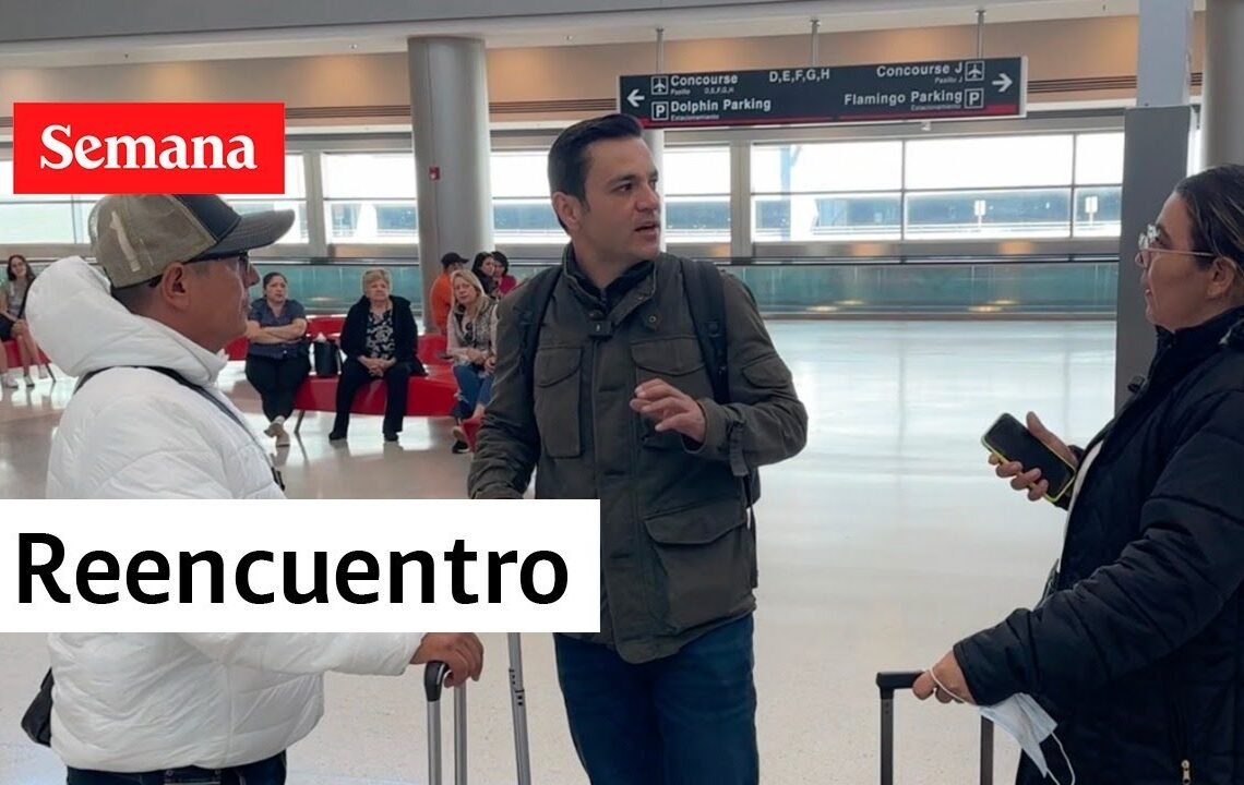 Así fue el encuentro entre Paula Durán y sus papás en EEUU. Crónica de Juan Diego Alvira