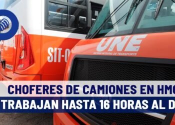 Cubren turnos de 16 horas choferes de camiones en Hermosillo, ganan de 8 a 20 mil pesos