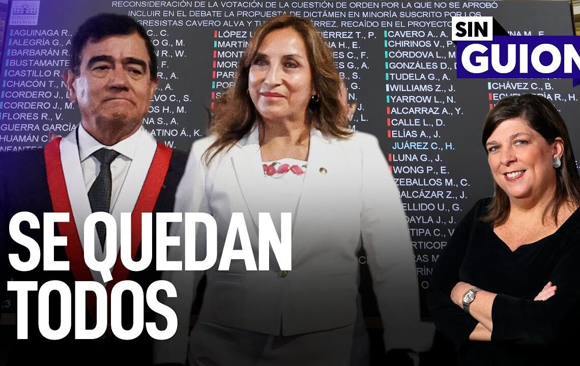 Se quedan todos y afuera-adentro | Sin Guion con Rosa María Palacios