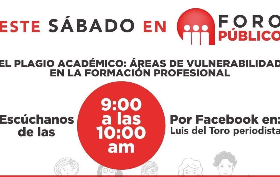 EL PLAGIO ACADÉMICO… / FORO PÚBLICO