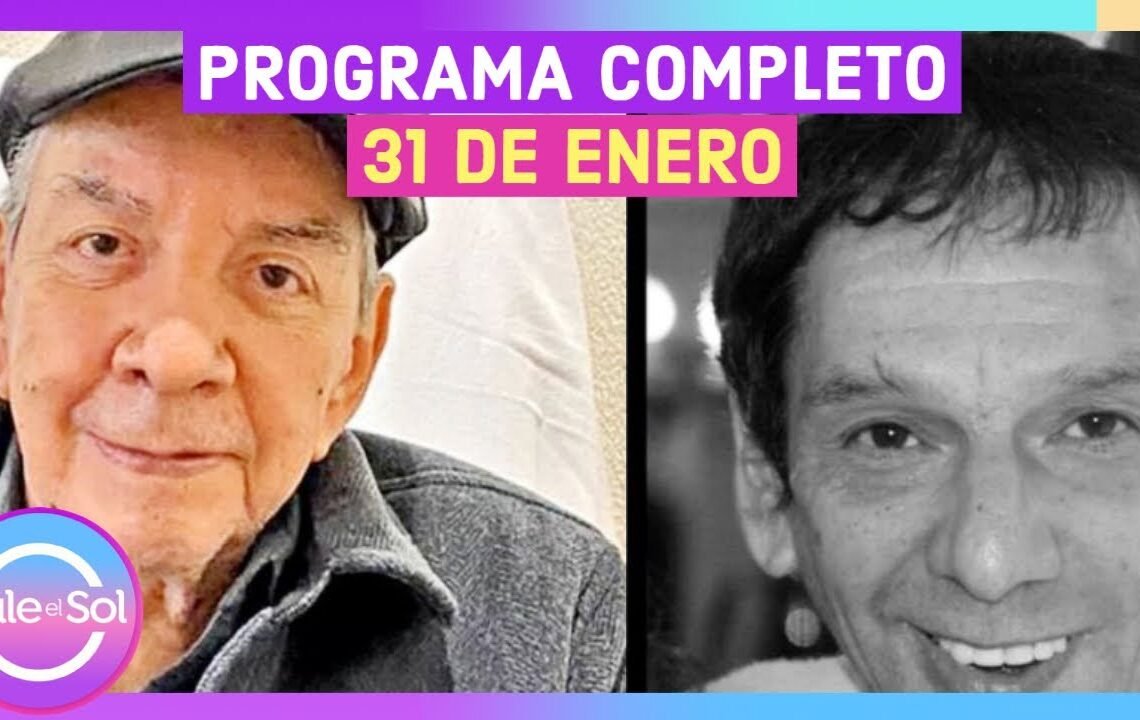 Marco Antonio Muñiz de luto por muerte de su hijo | Sale el Sol | Programa 31/01/2023