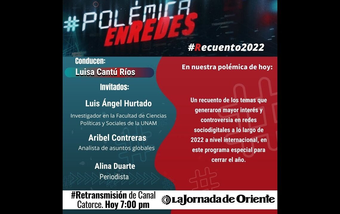 🔴Retransmisión SPR  – #PolémicaEnRedes | #Recuento2022Internacional (02/01/2023)