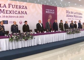 Día de la Fuerza Aérea Mexicana, desde Zapopan, Jalisco.