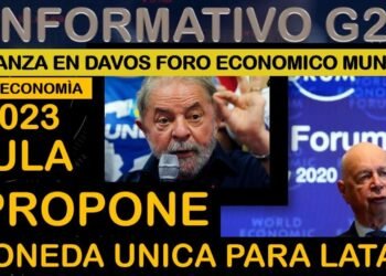 LULA PROPONE MONEDA UNICA EN MERCOSUR- MIENTRAS CONTINUA EL FORO ECONOMICO