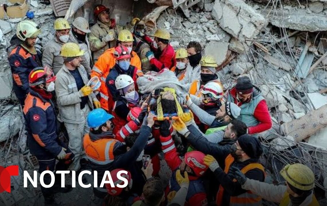Continúa la búsqueda de sobrevivientes a 4 días del terremoto en Turquía y Siria