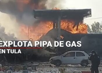 Momento de la explosión en gasolinera de Tula; confirman 2 muertos | #Alerta