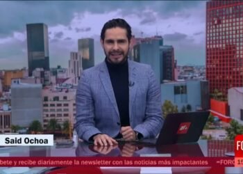 Escalada do “Las Noticias” com Said Ochoa na Foro TV – Televisa 01/01/2023