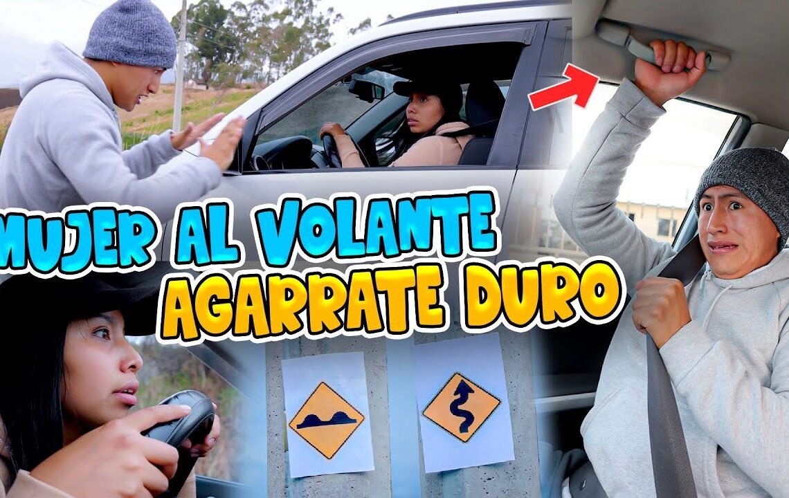 ENSEÑAME A MANEJAR (mujer al volante) – Ni Q' Fuera TV ft. Karito La Tóxica