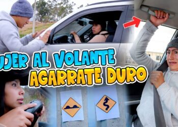 ENSEÑAME A MANEJAR (mujer al volante) – Ni Q' Fuera TV ft. Karito La Tóxica