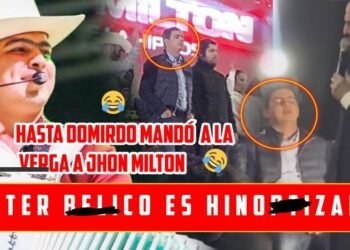JHON MILTON HIP NO-TIZA A PANTER DE GRUPO ARRIES GADO Y ESTO PASÓ