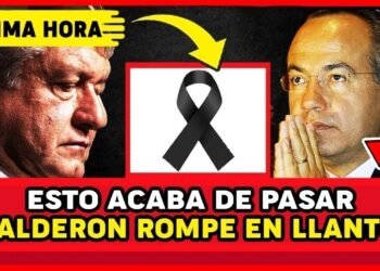 TRIST3 NOTICIA CALDERON! ESTO LE ACABA DE PASAR ¡TR4GED1A FAT4L PARA EL PAN!