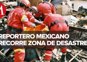 Topos de Tlatelolco buscan a familia bajo escombros de supermercado en Turquía