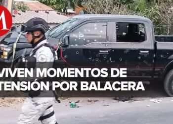 En Veracruz, persecución y balacera en carretera federal a Xalapa deja 6 muertos