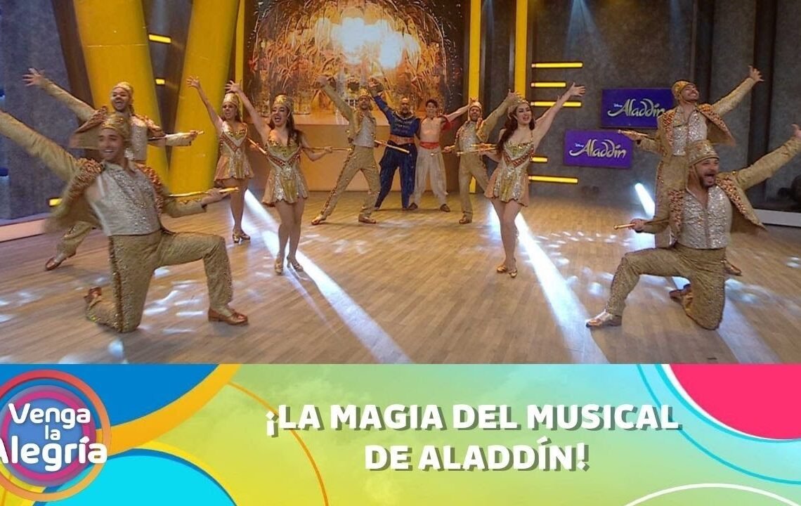 La magia del musical Aladdín en el foro. | Programa 03 febrero 2023 PARTE 2 | Venga La Alegría