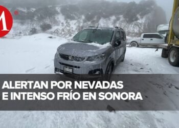 En Sonora, se registran temperaturas de hasta nueve grados bajo cero en varias entidades del estado