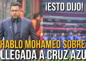 ¡BOMBAZO YA HABLO TURCO MOHAMED SOBRE SU LLEGADA A CRUZ AZUL! Esto dijo.