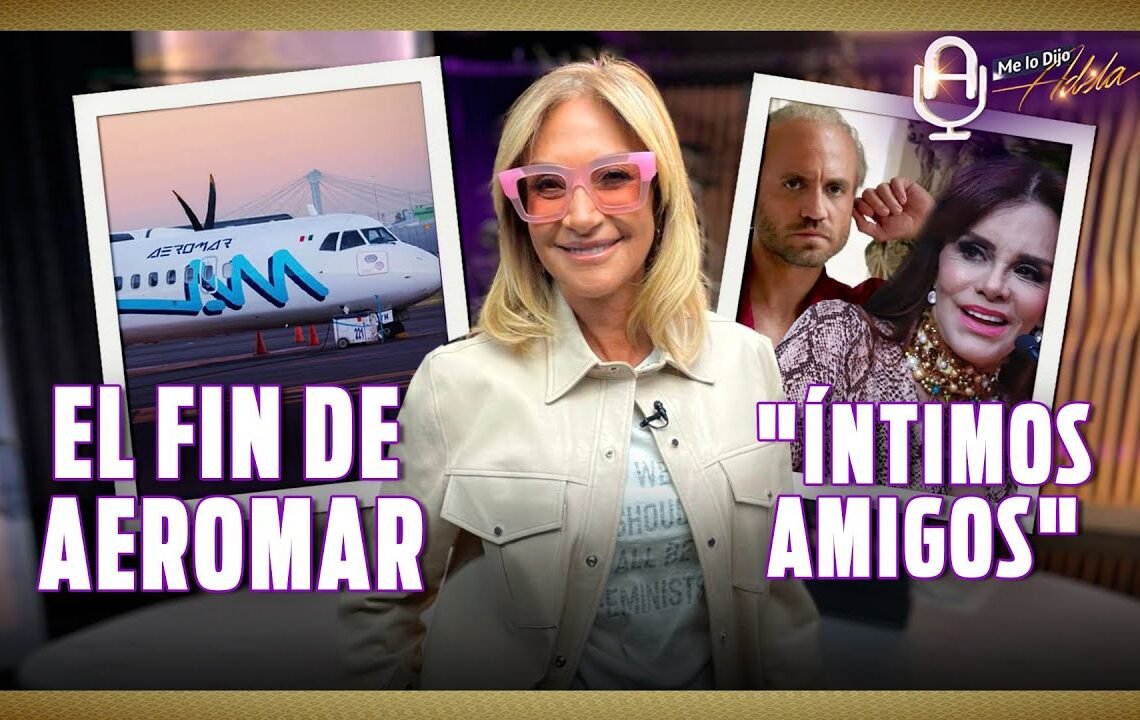 AEROMAR QUEBRÓ, PERO NO SUS DUEÑOS: AMLO; LUCÍA MÉNDEZ presume amistad de GIANNI VERSACE