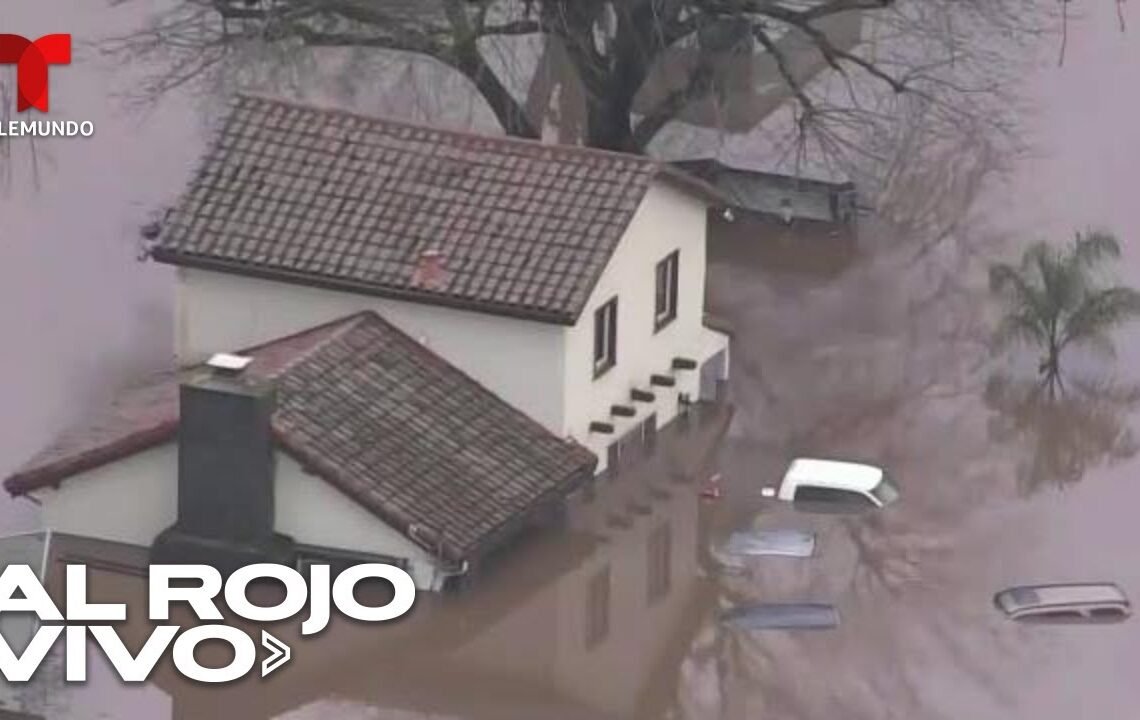 Tormentas en California dejan un muerto y evacuaciones masivas por las inundaciones