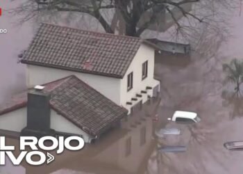Tormentas en California dejan un muerto y evacuaciones masivas por las inundaciones