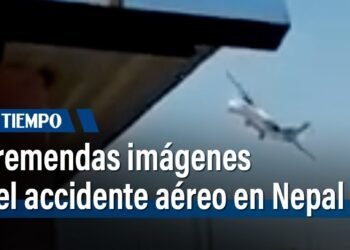 En video se registró el accidente aéreo en Nepal que dejó 68 muertos | El Tiempo