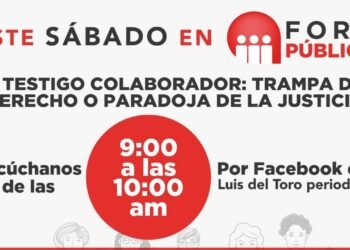 FORO PÚBLICO / EL TESTIGO COLABORADOR: TRAMPA DEL DERECHO O PARADOJA DE LA JUSTICIA