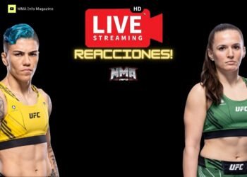 UFC EN VIVO. JESSICA ANDRADE VS ERIN BLANCHFIELD. REACCIONES UFC VEGAS 69