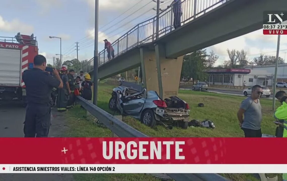 Brutal accidente en la Ruta 2: dos muertos