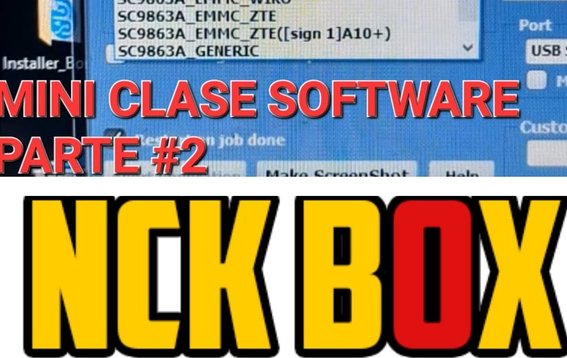 CLASE 2 DE USO DE HERRAMIENTA NCK BOX PARA SOFTWARE PRINCIPIANTES!
