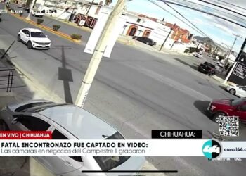 Fatal encontronazo fue captado en video