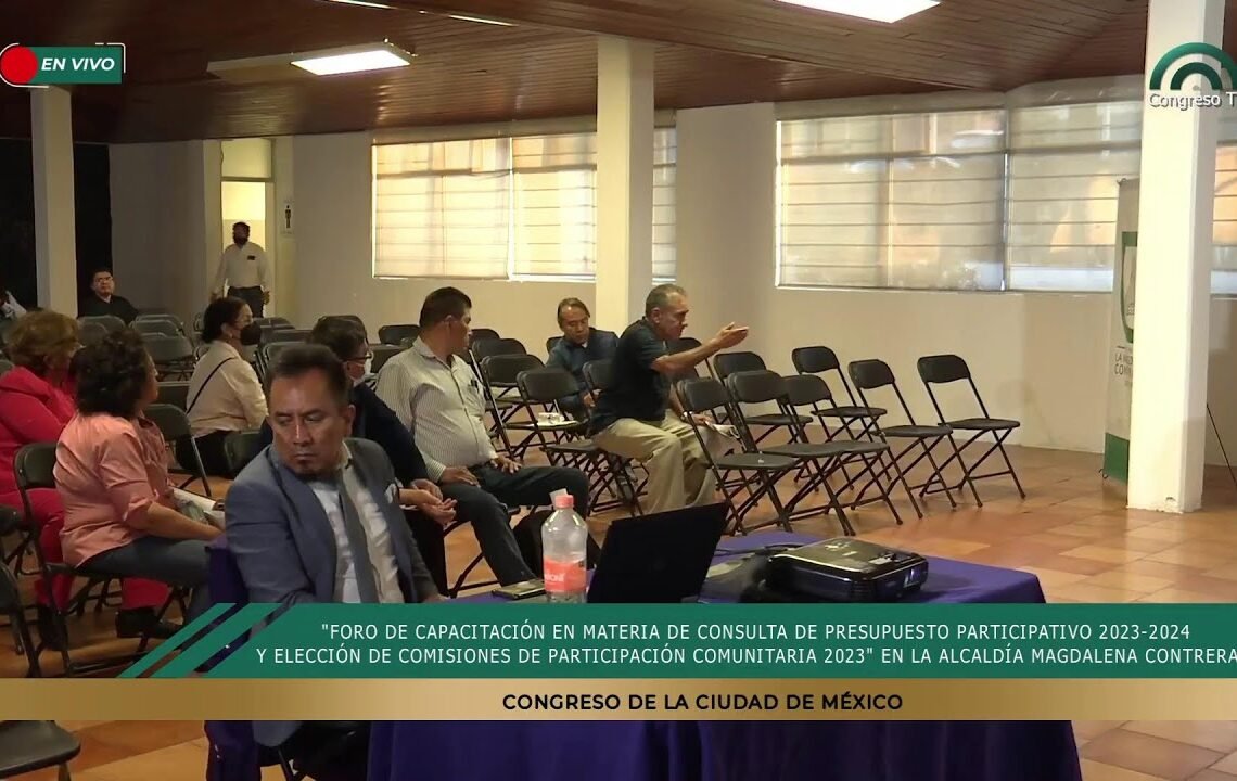 🔴#EnVivo | Foro de Capacitación en Materia de Consulta de Presupuesto Participativo 2023-2014 y E…
