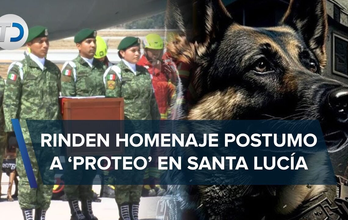‘Proteo’ recibe homenaje tras su llegada a México