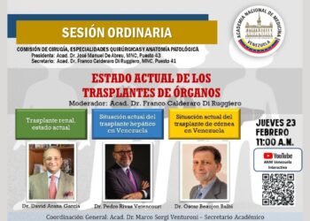 Foro: ESTADO ACTUAL DE LOS TRASPLANTES DE ÓRGANOS | Cirugía, Anatomía Patológica y Espec Quirúrgicas