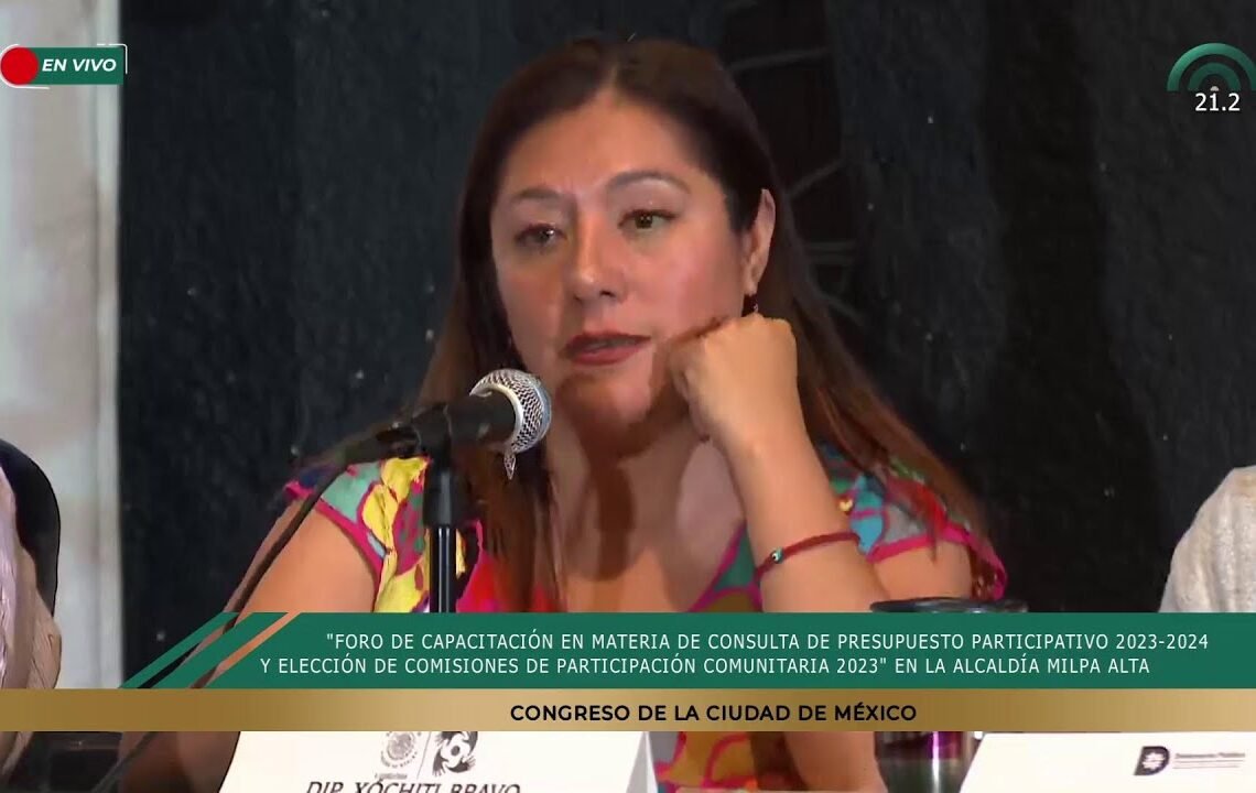 🔴#EnVivo | Foro de Capacitación en Materia de Consulta de Presupuesto Participativo 2023-2014 y E…