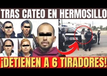 Caen 6 TIRADORES de DROGA en la Colonia López Portillo, de Hermosillo Sonora