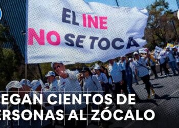 Marcha INE 2023: Todo listo para que arranque la manifestación “Mi voto no se toca”
