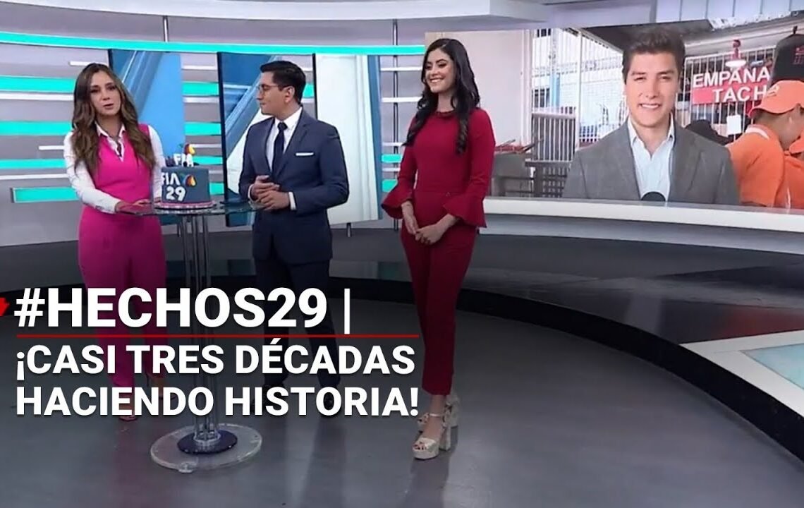 #Hechos29 | 🎂¡Queremos pastel! Cumplimos casi tres décadas de informar a México