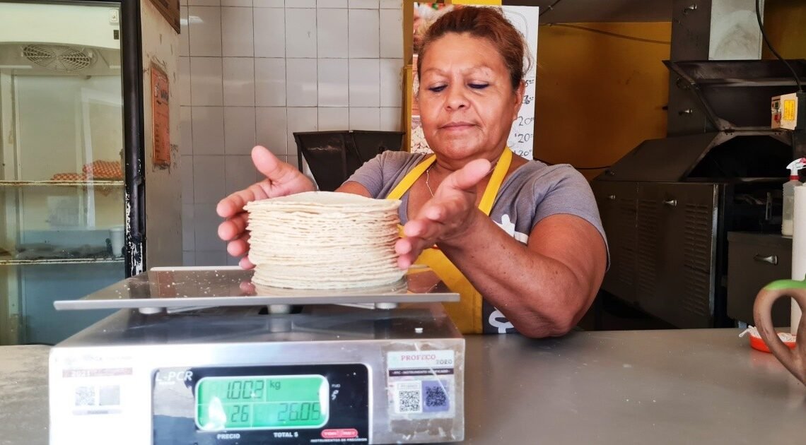 Sigue Hermosillo como el sitio que vende la tortilla más cara