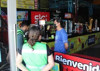 Inspección y Vigilancia de Hermosillo realiza revisión a Parque de Trampolines