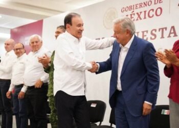 AMLO y Alfonso Durazo hablan de avances de las 73 sucursales del Banco del Bienestar que construyen en Sonora