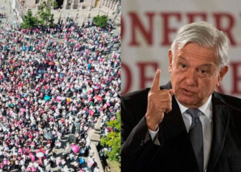 AMLO pasa lista y arremete contra marcha del INE