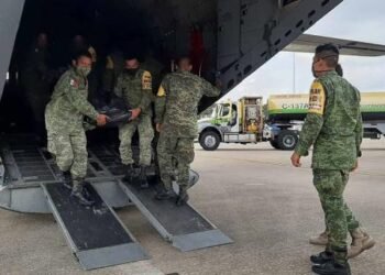 Sedena afirma que México superó la meta de ayuda humanitaria para Turquía