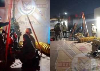 Departamento de Bomberos logra rescatar a 3 personas intoxicadas en Hermosillo