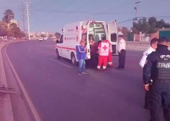 Hermosillo: ciclista es impactado por vehículo en bulevar Colosio