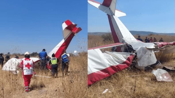 se desploma aeronave y fallecen dos personas se desploma aeronave y fallecen dos personas